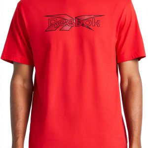 Reebok Mens T-Shirt Lightweight Cotton Poly Streetwear-0