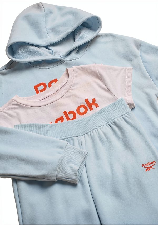 Girls Sweat Suit Set Soft Fleece Hoodie Jogger Size 5-12-1