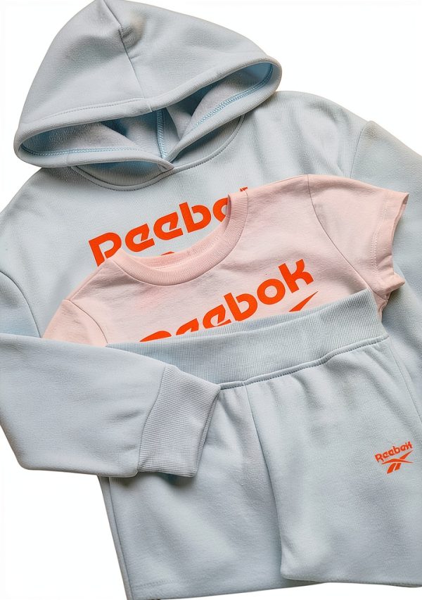Gerber Toddler Girl 3 Piece Athletic Set Fleece Hoodie-3