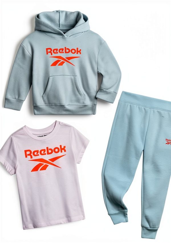 Gerber Toddler Girl 3 Piece Athletic Set Fleece Hoodie-0