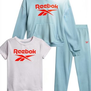 Girls Sweat Suit Set Soft Fleece Hoodie Jogger Size 5-12-0