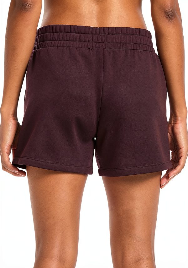 Reebok Womens Athletic Shorts Soft Sweat Lightweight Cotton-1