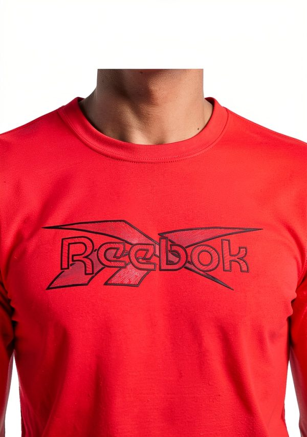 Reebok Mens T-Shirt Lightweight Cotton Poly Streetwear-4