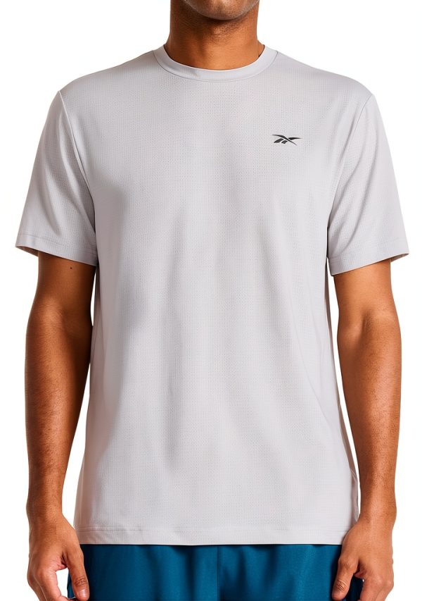 Reebok Mens T-Shirt Stretch Mesh Comfort Athletic Fit-0