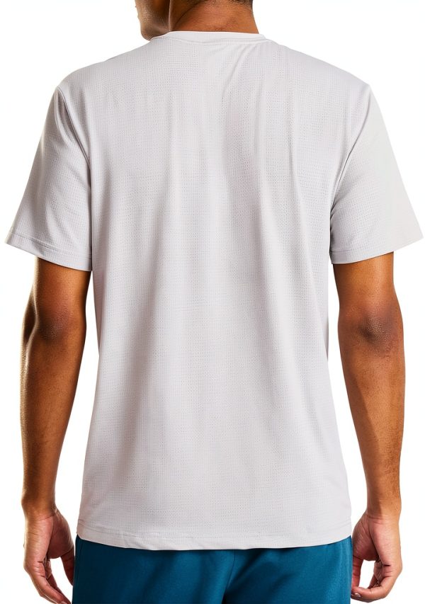 Reebok Mens T-Shirt Stretch Mesh Comfort Athletic Fit-1