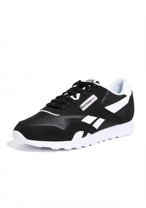 Reebok Classic Sneakers Nylon Upper Suede Overlays Womens-1
