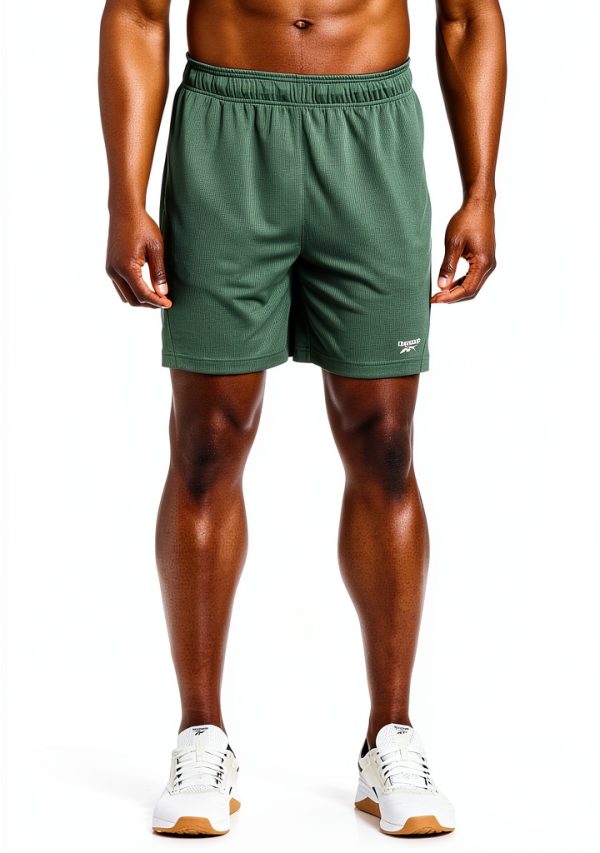 Mens Athletic Shorts Soft Knit Fabric Adjustable Drawstring-0