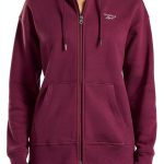 Reebok Womens Athletic Hoodie Rhinestone Zip Up Cotton-0