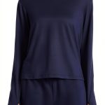 Reebok Womens Activewear T-Shirt Soft Jersey Reflective Logo-0
