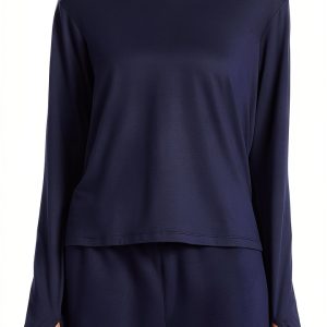 Reebok Womens Activewear T-Shirt Soft Jersey Reflective Logo-0
