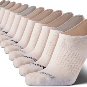 Mens No Show Socks Breathable Cushioned Athletic Support-0
