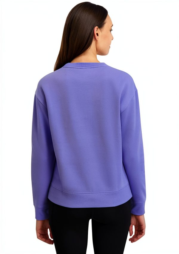 Reebok Womens Sweatshirt Soft Cotton Blend Graphic Logo-2