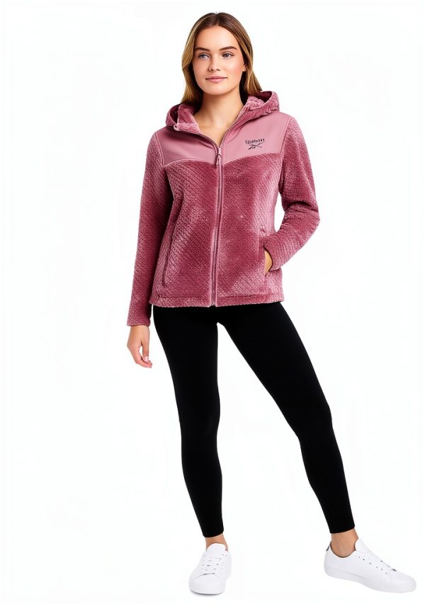 Womens Softshell Jacket Polar Fleece Lined Lightweight Water-6