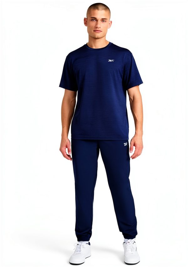 Reebok Mens Track Pants Lightweight Stretch Comfort Fit-2