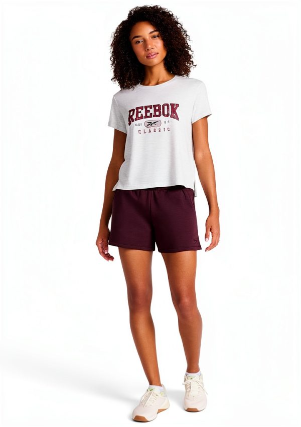 Reebok Womens Athletic Shorts Soft Sweat Lightweight Cotton-2