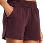 Reebok Womens Athletic Shorts Soft Sweat Lightweight Cotton-0
