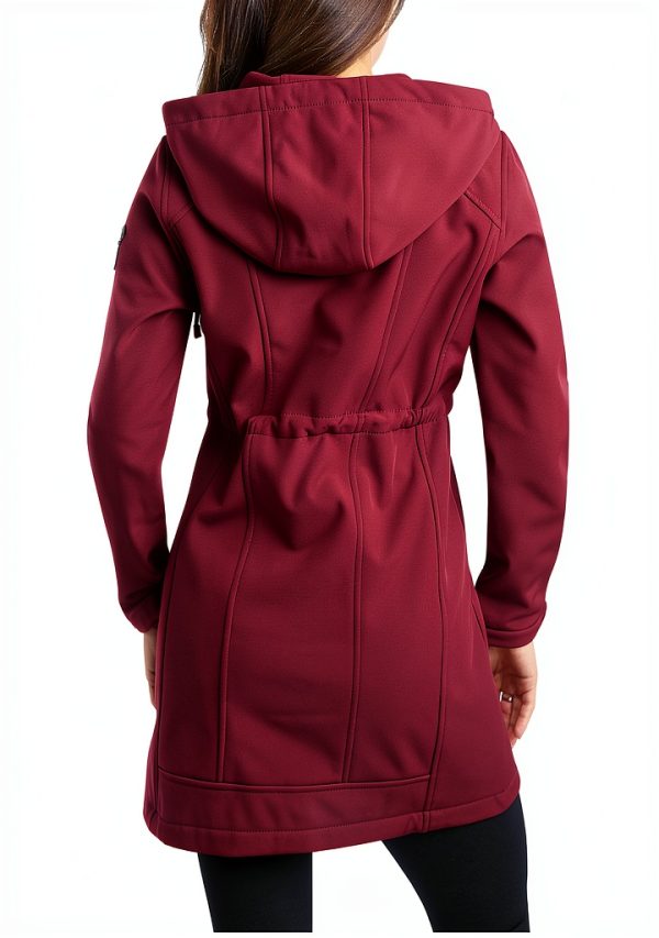 Womens Softshell Jacket Polar Fleece Lined Lightweight Water-2