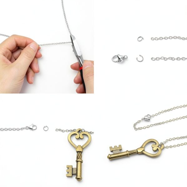 Stainless Steel Jewelry Chain Yuntop DIY Necklace Bracelet-4
