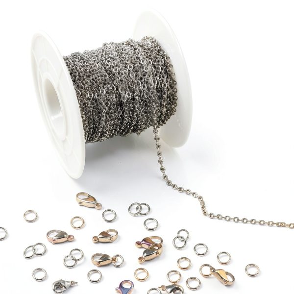 Stainless Steel Jewelry Chain Yuntop DIY Necklace Bracelet-1