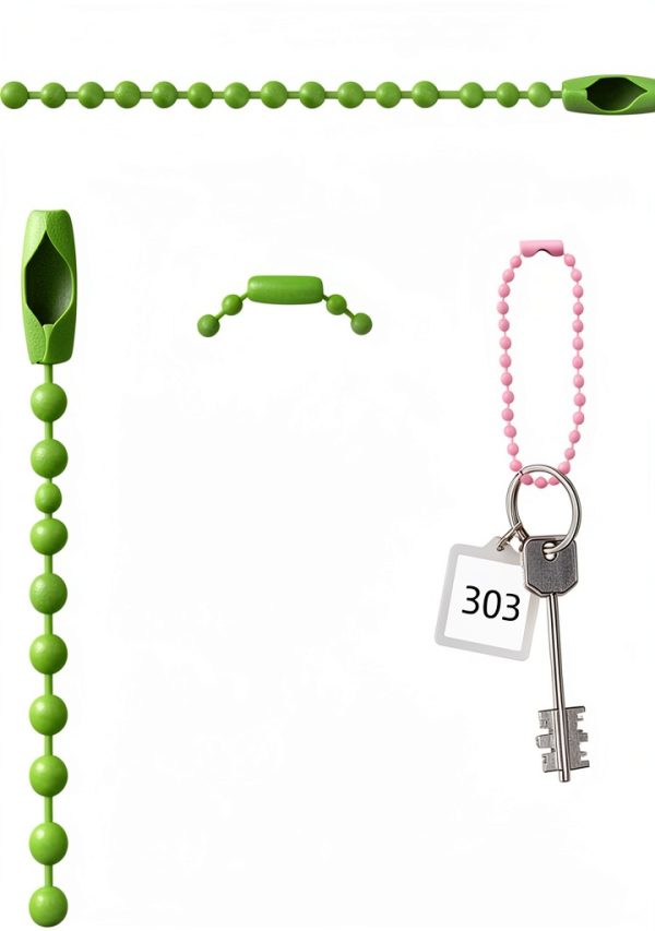 Yuntop Iron Ball Bead Chains Jewelry Making Supplies-5