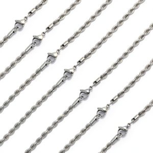 Stino Stainless Steel Jewelry Chains Crafting Set-0