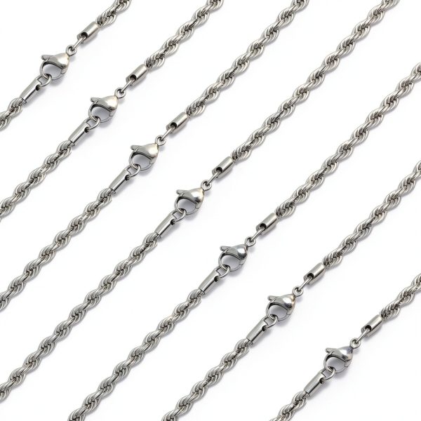 Stino Stainless Steel Jewelry Chains Crafting Set-0
