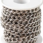 Aluminum Twisted Cable Chain NC Silver Jewelry Making DIY-0