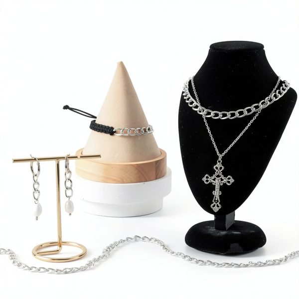 PH PandaHall Silver Aluminum Chain Jewelry Making Supplies-2