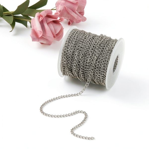 Pandahall Stainless Steel Jewelry Chain Crafting Supplies-6