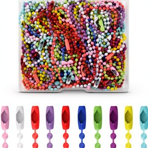 Yuntop Iron Ball Bead Chains Jewelry Making Supplies-0