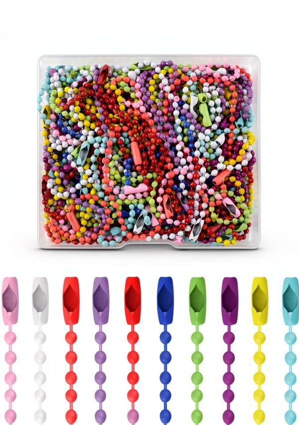 Yuntop Iron Ball Bead Chains Jewelry Making Supplies-0