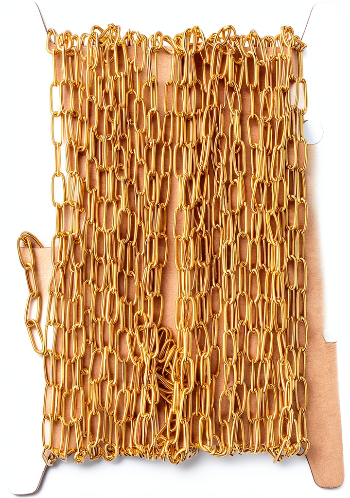 THREENEST jewelry chain being used in DIY bracelet creation on craft table