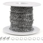 Stainless Steel Jewelry Chain Yuntop DIY Necklace Bracelet-0