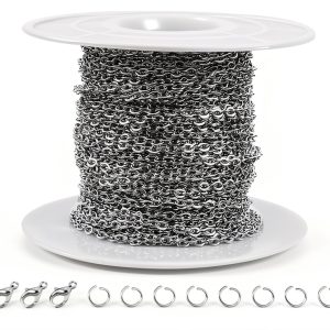 Stainless Steel Jewelry Chain Yuntop DIY Necklace Bracelet-0