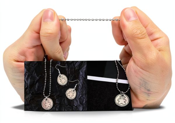 Yuntop Stainless Steel Ball Beaded Chain Jewelry Making DIY-3